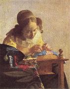 Jan Vermeer The Lacemaker oil painting picture wholesale